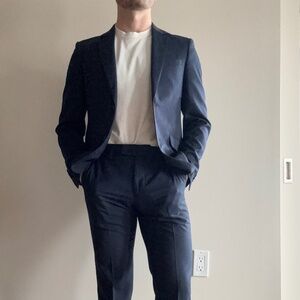 Navy Blue Slim Sondergaard Suit